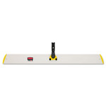 Rubbermaid Commercial HYGEN HYGEN Quick Connect Single-Sided Frame, 35" x 3", Yellow (RCPQ580YEL) View Product Image