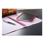 Black n' Red Flexible Cover Twinwire Notebooks, SCRIBZEE Compatible, 1-Subject, Wide/Legal Rule, Black/Red Cover, (70) 11.75 x 8.25 Sheets View Product Image