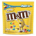 M & M's Milk Chocolate Candies, Milk Chocolate and Peanuts, 38 oz Bag (MNM55116) View Product Image