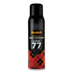 Scotch Super 77 Multipurpose Spray Adhesive, 13.57 oz, Dries Clear (MMM77) View Product Image