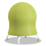 Safco Zenergy Ball Chair, Backless, Supports Up to 250 lb, Grass Fabric Seat, Silver Base (SAF4750GS) View Product Image