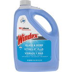 Windex Glass Cleaner with Ammonia-D - 128 fl oz (4 quart) - Non-streaking, Phosphate-free - Blue - (SJN696503) Product Image 