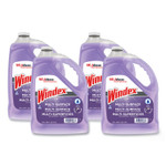 Windex Non-Ammoniated Glass/Multi Surface Cleaner, Pleasant Scent, 128 oz Bottle, 4/CT View Product Image