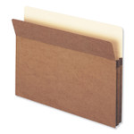 Smead Redrope Drop Front File Pockets, 1.75" Expansion, Letter Size, Redrope, 50/Box (SMD73800) View Product Image