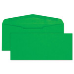 Quality Park Colored Envelope, #10, Commercial Flap, Gummed Closure, 4.13 x 9.5, Green, 25/Pack (QUA11135) View Product Image