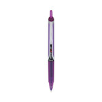 Pilot Precise V5RT Roller Ball Pen, Retractable, Extra-Fine 0.5 mm, Purple Ink, Purple Barrel (PIL26066) View Product Image