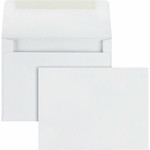 Quality Park A2 Invitation Envelopes - Announcement - #5-1/2 - 4 3/8" Width x 5 3/4" Length - 24 lb - Gummed Product Image 