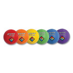 Champion Sports Playground Ball Set, 8.5" Diameter, Assorted Colors, 6/Set View Product Image