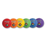 Champion Sports Playground Ball Set, 8.5" Diameter, Assorted Colors, 6/Set (CSIPGSET) View Product Image