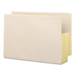 Smead Manila End Tab File Pockets with Tear Resistant Gussets, 3.5" Expansion, Legal Size, Manila, 10/Box View Product Image