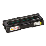Ricoh 407656 Toner, 6,000 Page-Yield, Yellow (RIC407656) View Product Image