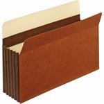 Pendaflex Legal Recycled Expanding File - 8 1/2" x 14" - 5 1/4" Expansion - 24 pt. - Tyvek - Brown Product Image 