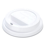 SOLO Traveler Cappuccino Style Dome Lid, Fits 10 oz Cups, White, 100/Pack, 10 Packs/Carton (SCCTL31R2) View Product Image