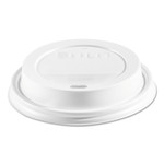 SOLO Traveler Cappuccino Style Dome Lid, Polypropylene, Fits 10 oz to 24 oz Hot Cups, White, 1,000/Carton (SCCTLP316PP) View Product Image