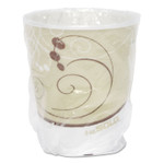 Dart Trophy Plus Dual Temperature Insulated Cups in Symphony Design, 9 oz, Beige, Individual Wrapped, 900/Carton (SCCWX9SYM) View Product Image