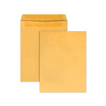 Quality Park Redi-Seal Catalog Envelope, #13 1/2, Cheese Blade Flap, Redi-Seal Adhesive Closure, 10 x 13, Brown Kraft, 100/Box View Product Image