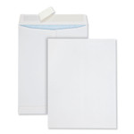 Quality Park Redi-Strip Security Tinted Envelope, #13 1/2, Square Flap, Redi-Strip Adhesive Closure, 10 x 13, White, 100/Box View Product Image
