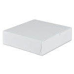SCT White One-Piece Non-Window Bakery Boxes, 9 x 9 x 2.5, White, Paper, 250/Carton (SCH0953) View Product Image