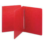 Smead Prong Fastener Premium Pressboard Report Cover, Two-Piece Prong Fastener, 3" Capacity, 8.5 x 11, Bright Red/Bright Red View Product Image