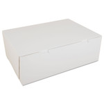 SCT White One-Piece Non-Window Bakery Boxes, 14.5 x 10.5 x 5, White, Paper, 100/Carton View Product Image