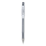 Pilot G-TEC-C Ultra Gel Pen, Stick, Extra-Fine 0.4 mm, Black Ink, Clear/Black Barrel, Dozen (PIL35491) View Product Image