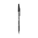 Pilot Better Ballpoint Pen, Stick, Medium 1 mm, Black Ink, Smoke Barrel, Dozen (PIL35711) View Product Image