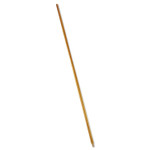Rubbermaid Commercial Wood Threaded-Tip Broom/Sweep Handle, 0.94" dia x 60", Natural (RCP6361) View Product Image