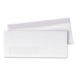 Quality Park Invoice-Format Address-Window Envelope, #10, Commercial Flap, Gummed Closure, 4.13 x 9.5, White, 500/Box (QUA90120) View Product Image
