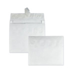 Survivor Lightweight 14 lb Tyvek Open End Expansion Mailers, #15 1/2, Square Flap, Redi-Strip Adhesive Closure, 12 x 16, White, 100/CT (QUAR4650) View Product Image