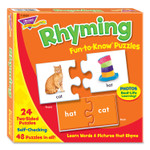 TREND Fun to Know Puzzles, Ages 3 and Up, (24) 2-Sided Puzzles View Product Image