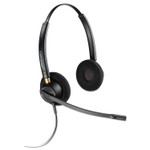 poly EncorePro 520 Binaural Over The Head Headset, Black (PLNHW520) View Product Image