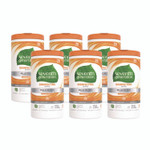 Seventh Generation Botanical Disinfecting Wipes, 7 x 8, Lemongrass Citrus, 70 Count, 6/Carton View Product Image