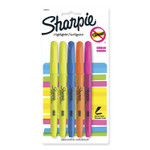 Sharpie Pocket Style Highlighters, Assorted Ink Colors, Chisel Tip, Assorted Barrel Colors, 5/Set (SAN1908101) View Product Image