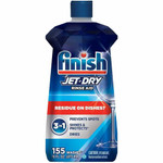 Finish Large Jet-Dry Rinse Aid - For Dish, Glass, Utensil - 16 fl oz (0.5 quart) - Original Scent - Recommended For: Spot Remover, Film Remover, Food Remover - Blue Product Image 