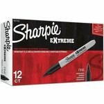 Sharpie Extreme Permanent Markers - 1.1 mm Fine Marker Point - Black Ink Product Image 