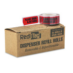 Redi-Tag Arrow Message Page Flag Refills, "Please Sign and Return", Red, 120 Flags/Roll, 6 Rolls/Box (RTG91037) View Product Image