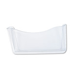 Rubbermaid Unbreakable Wall Files, Letter Size, 13.75" x 3.13" x 6.63", Clear (RUB65972ROS) View Product Image