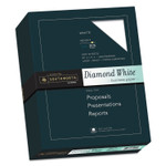 Southworth 25% Cotton Diamond White Business Paper, 95 Bright, 24 lb Bond Weight, 8.5 x 11, 500/Ream (SOU3122410) View Product Image