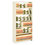 Tennsco Snap-Together Steel Six-Shelf Closed Starter Set, 36w x 12d x 76h, Sand (TNN1276PCSD) View Product Image