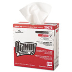 Brawny Professional Tall Dispenser All-Purpose DRC Wipers, 1-Ply, 9.25 x 16, Unscented, White, 110/Box 10 Boxes/Carton (GPC20075) View Product Image