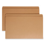 Smead Heavyweight Kraft File Folder, Straight Tabs, Legal Size, 0.75" Expansion, 11-pt Kraft, Brown, 100/Box (SMD15710) View Product Image