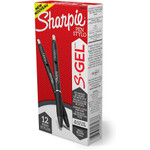 Sharpie S-Gel Pens - 0.7 mm Pen Point - Retractable - Black Ink - Gel-based - (SAN2096159) Product Image 