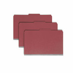 Smead SafeSHIELD 2/5 Tab Cut Legal Recycled Classification Folder - 8 1/2" x 14" - 2" Expansion - 2 x 2S Fastener(s) - 2" for Folder - 2 Pocket(s) - (SMD19082) Product Image 