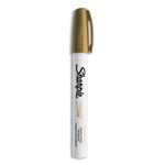 Sharpie Permanent Paint Marker, Medium Bullet Tip, Gold (SAN35559) View Product Image