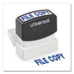 Universal Message Stamp, FILE COPY, Pre-Inked One-Color, Blue View Product Image