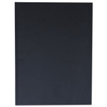 Universal Casebound Hardcover Notebook, 1-Subject, Wide/Legal Rule, Black Cover, (150) 10.25 x 7.63 Sheets View Product Image