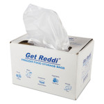 Inteplast Group Get Reddi Freezer Food Storage Bags for Full-Size Bun Pans, Includes Twist-Ties, 27" x 37", Natural, 200/Carton View Product Image