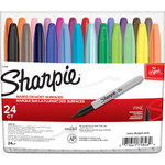 Sharpie Fine Point Permanent Marker - 1 mm Fine Marker Point - Black, Blue, Red, Green, Yellow, Purple, Brown, Orange, Berry, Lime, Aqua, ... Ink - Alcohol Based Product Image 