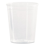 WNA Comet Plastic Portion/Shot Glass, 2 oz, Clear, 50/Pack, 50 Packs/Carton View Product Image