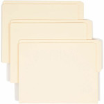 Smead Shelf-Master 1/2 Tab Cut Letter Recycled End Tab File Folder - 8 1/2" x 11" - 3/4" Expansion - End Tab Location - Top Tab Position - 11 pt. Product Image 